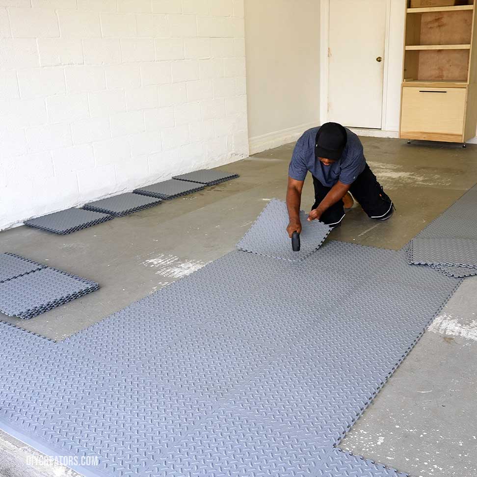 DIY Garage Floor Tiles – Flooring Ideas